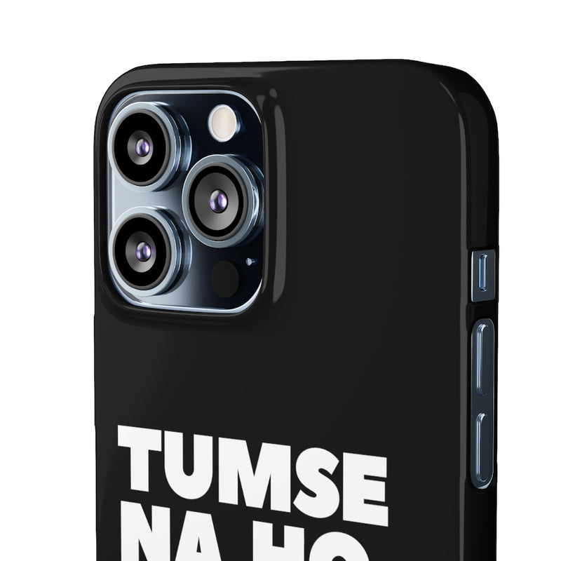 Tumse Na Ho Payega Snap Cases iPhone or Samsung - iPhone 13 Pro Max / Glossy - Phone Case by GTA Desi Store