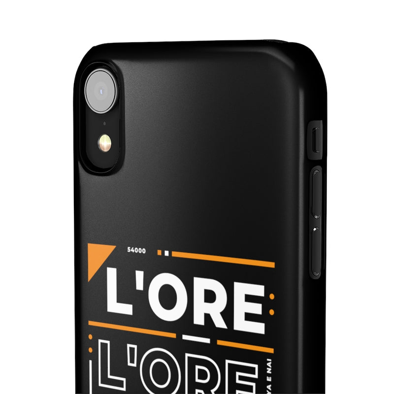 L'ore L'ore Ey Andey Wala Burger Jammeya E Nai Snap Cases iPhone or Samsung - iPhone XR / Glossy - Phone Case by GTA Desi Store