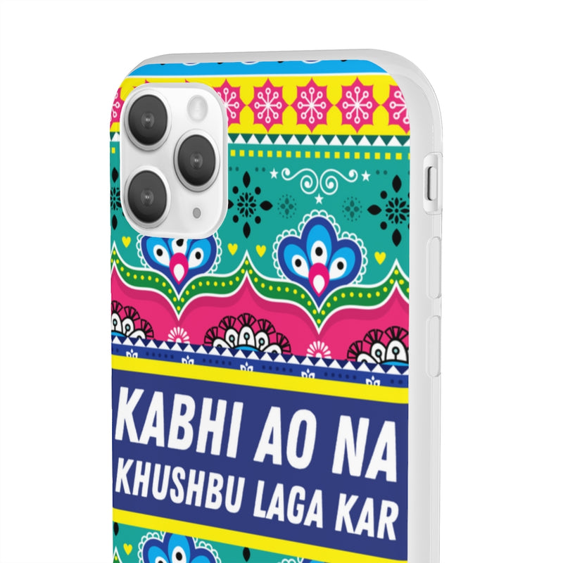 Kabhi Ao Na Khushbu Laga Kar Flexi Cases - Phone Case by GTA Desi Store