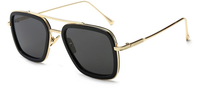 Tony Stark Glasses - Black - by GTA Desi Store