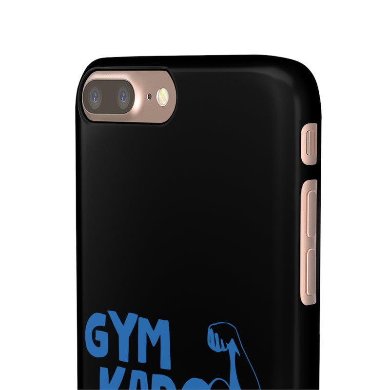 Gym Karo Pyar Nahin Snap Cases iPhone or Samsung - iPhone 7 Plus / Glossy - Phone Case by GTA Desi Store