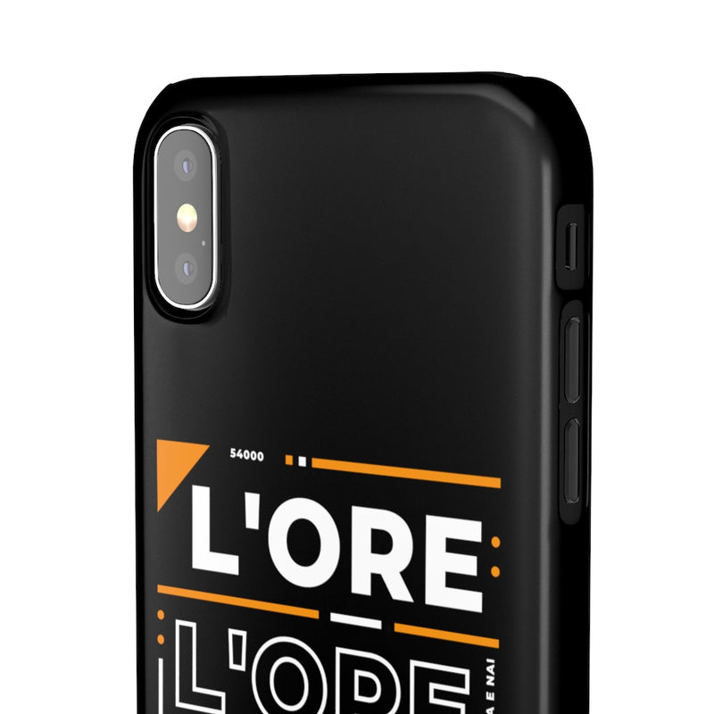 L'ore L'ore Ey Andey Wala Burger Jammeya E Nai Snap Cases iPhone or Samsung - iPhone XS / Glossy - Phone Case by GTA Desi Store