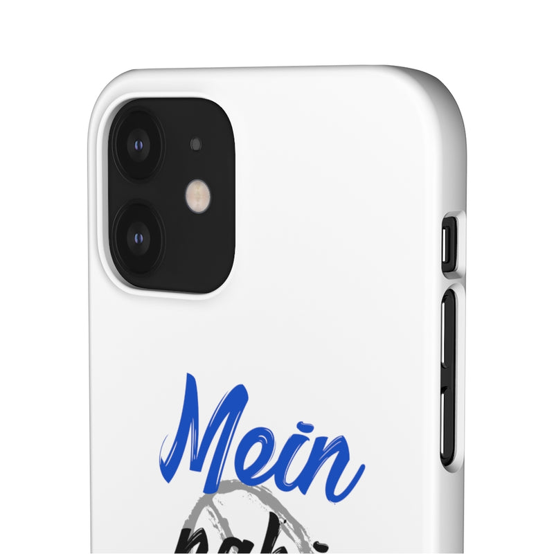 Mein Nahi Bataon gaa Snap Cases iPhone or Samsung - iPhone 12 / Matte - Phone Case by GTA Desi Store