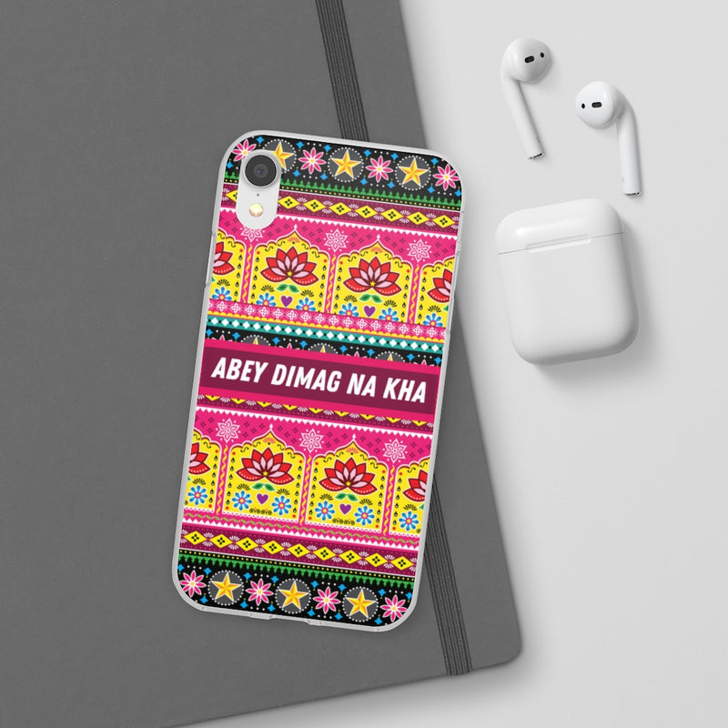 Abey Dimag Na Kha Flexi Cases - Phone Case by GTA Desi Store