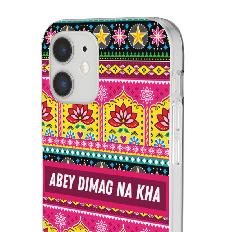 Abey Dimag Na Kha Flexi Cases - Phone Case by GTA Desi Store