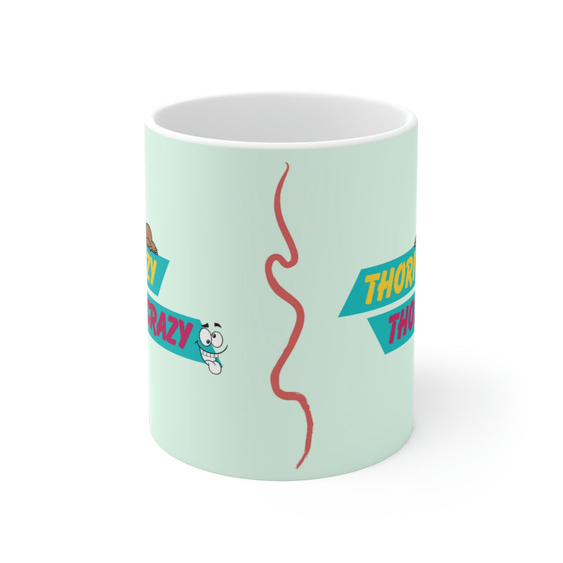 THORI LAZY THORI CRAZY Ceramic Mugs (11oz)