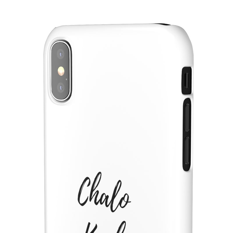 Chalo Kuch Kaand Karien Snap Cases iPhone or Samsung - iPhone XS / Glossy - Phone Case by GTA Desi Store