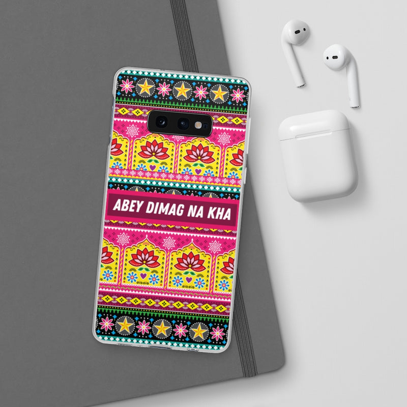 Abey Dimag Na Kha Flexi Cases - Phone Case by GTA Desi Store