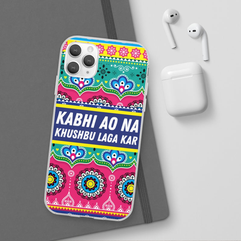 Kabhi Ao Na Khushbu Laga Kar Flexi Cases - Phone Case by GTA Desi Store