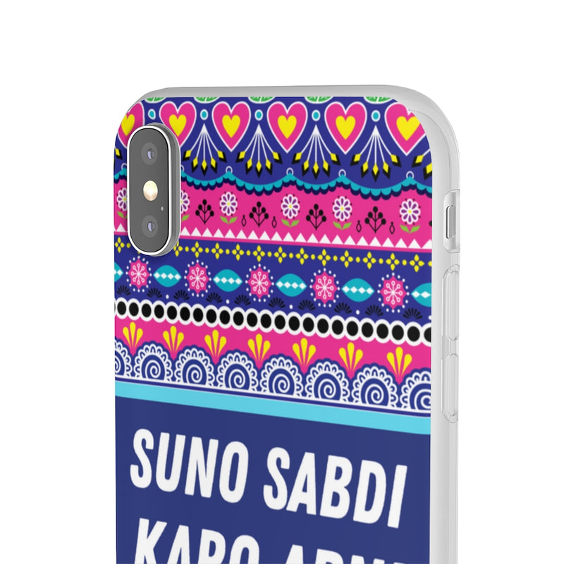 suno sabdi karo apni Flexi Cases - Phone Case by GTA Desi Store