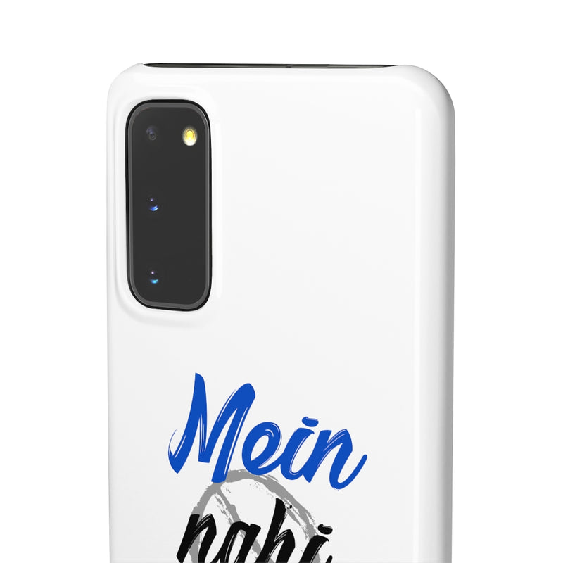 Mein Nahi Bataon gaa Snap Cases iPhone or Samsung - Samsung Galaxy S20 / Glossy - Phone Case by GTA Desi Store