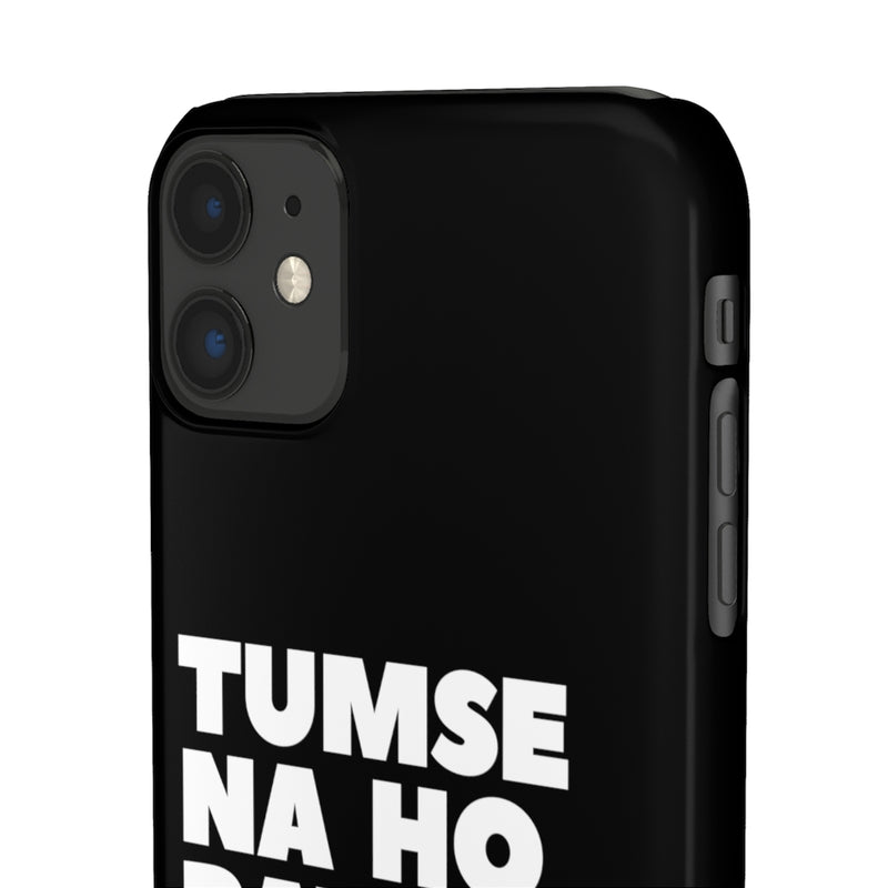 Tumse Na Ho Payega Snap Cases iPhone or Samsung - iPhone 11 / Glossy - Phone Case by GTA Desi Store