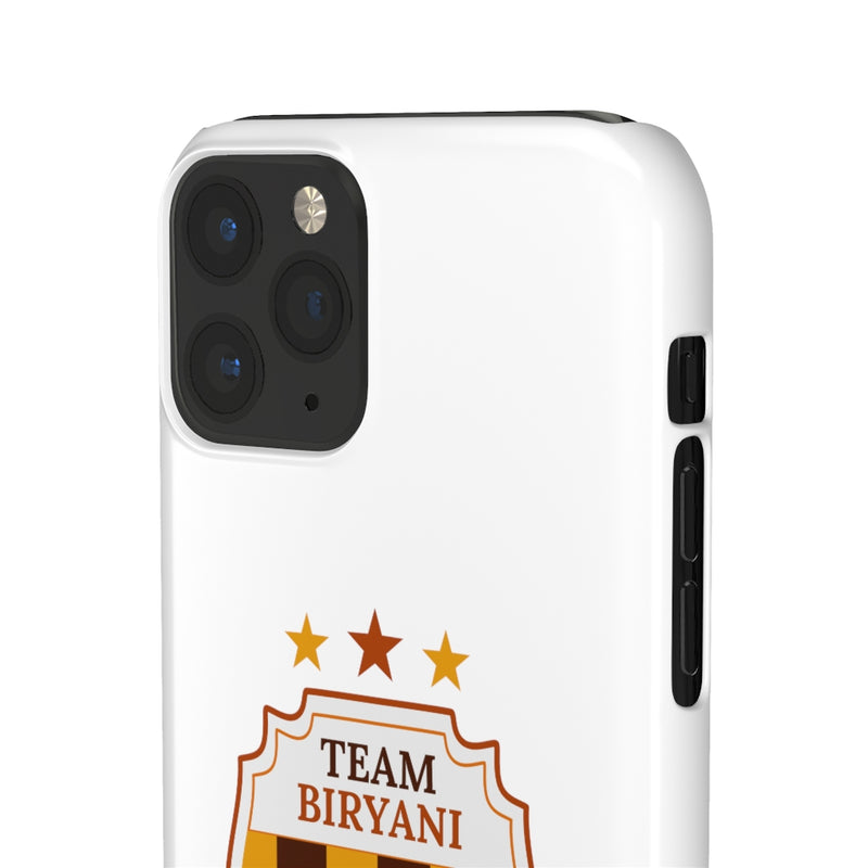 Team Biryani Snap Cases iPhone or Samsung - iPhone 11 Pro / Glossy - Phone Case by GTA Desi Store