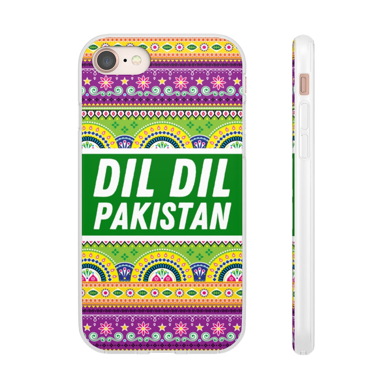 Dil Dil Pakistan Flexi Cases - iPhone 8 with gift packaging - Phone Case by GTA Desi Store