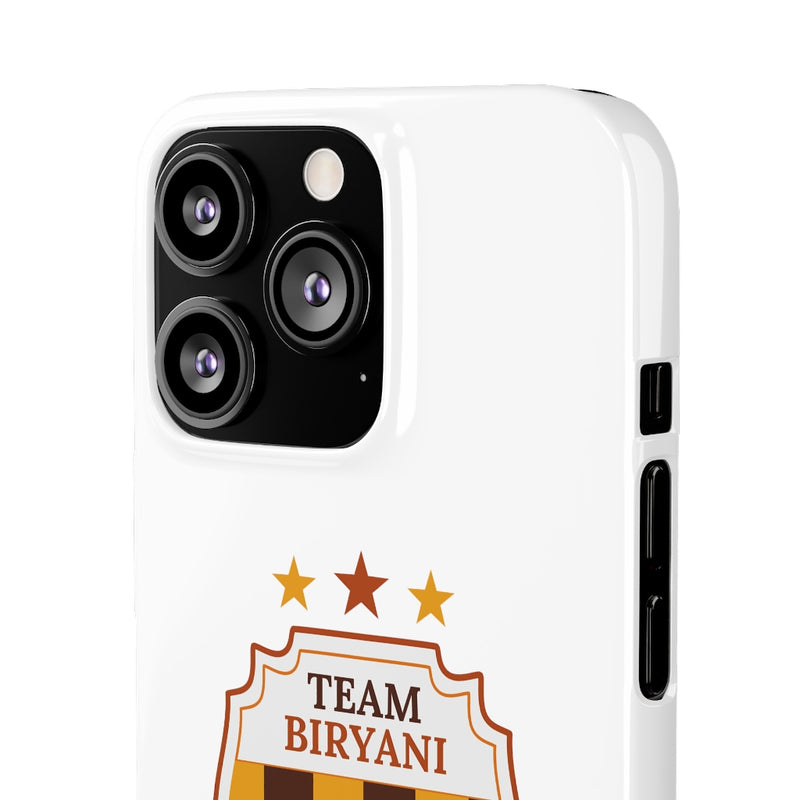 Team Biryani Snap Cases iPhone or Samsung - iPhone 13 Pro / Glossy - Phone Case by GTA Desi Store