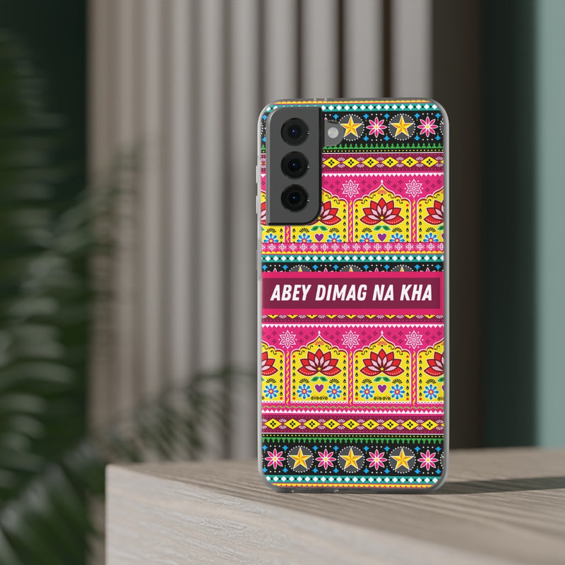 Abey Dimag Na Kha Flexi Cases - Phone Case by GTA Desi Store