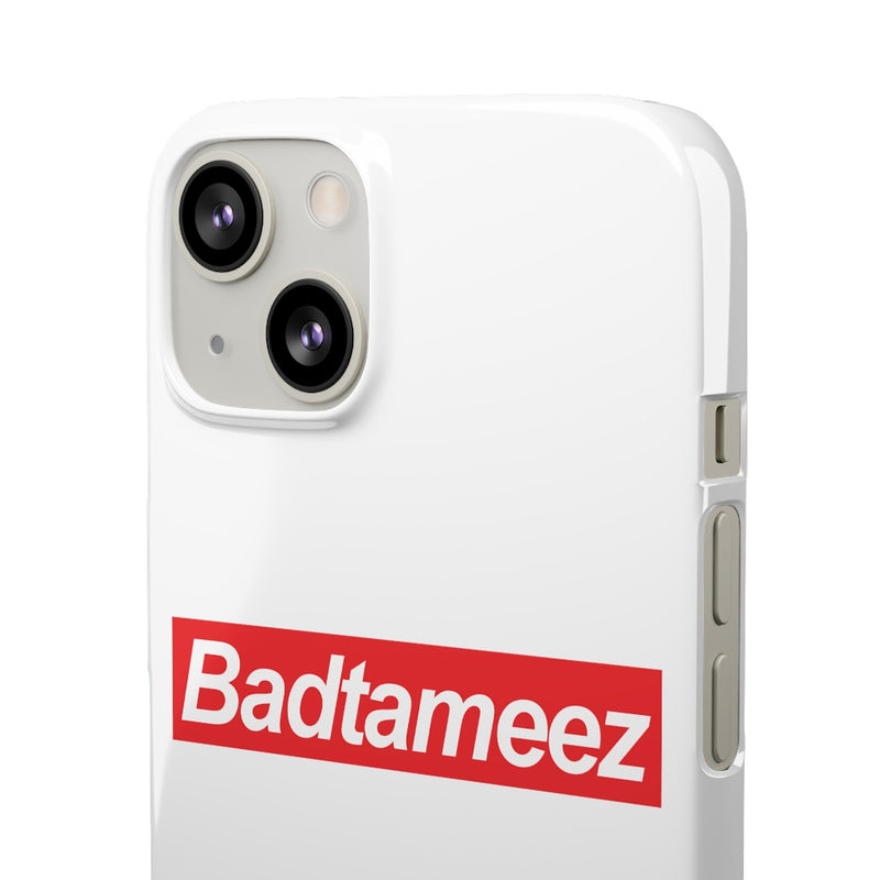 Badtameez Snap Cases iPhone or Samsung - iPhone 13 / Glossy - Phone Case by GTA Desi Store