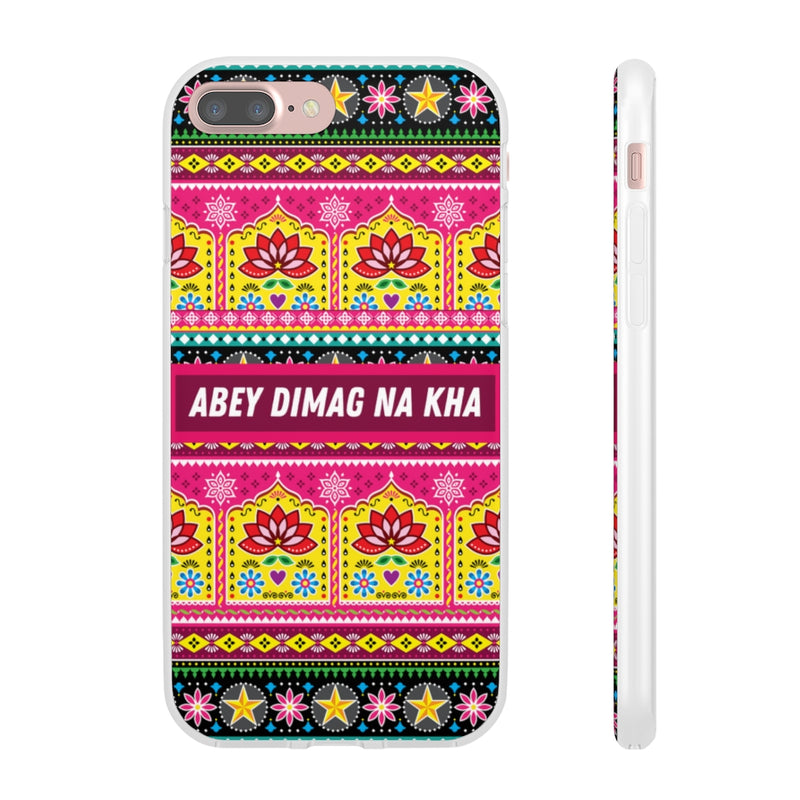 Abey Dimag Na Kha Flexi Cases - iPhone 7 Plus - Phone Case by GTA Desi Store