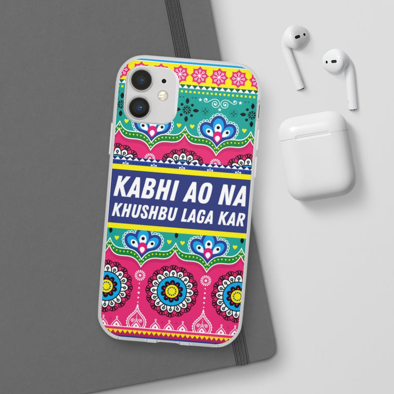 Kabhi Ao Na Khushbu Laga Kar Flexi Cases - Phone Case by GTA Desi Store