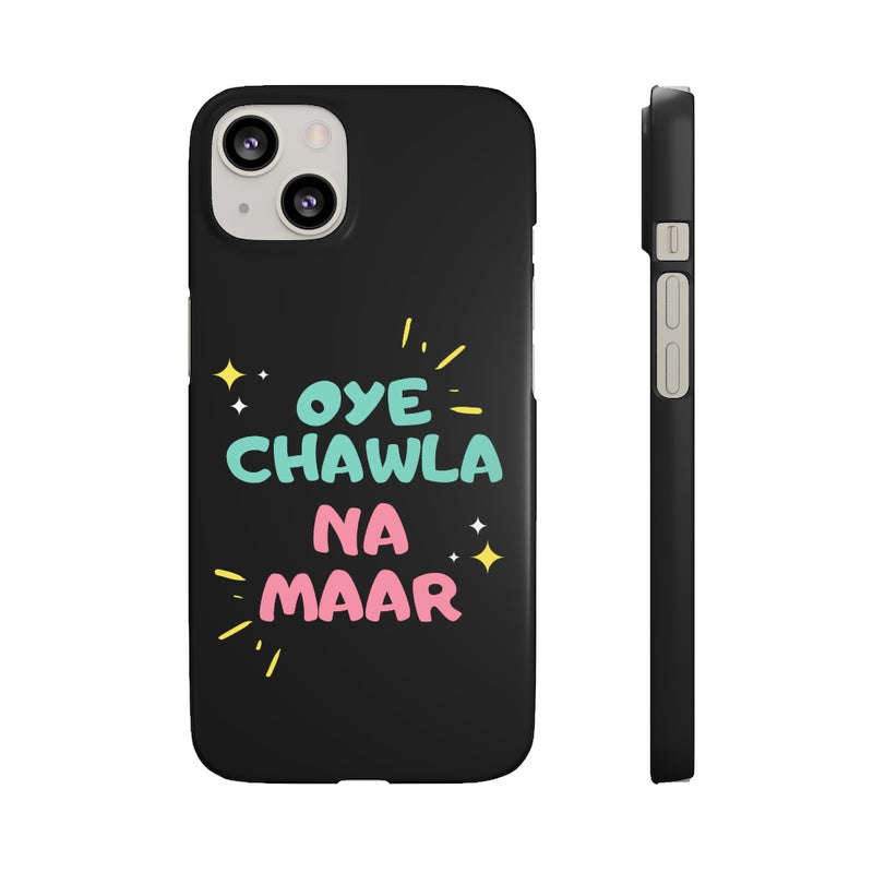 Oye Chawla Na Maar Youth Snap Cases iPhone or Samsung - Phone Case by GTA Desi Store