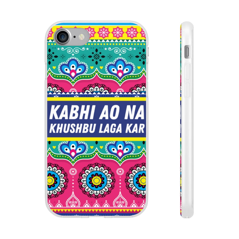 Kabhi Ao Na Khushbu Laga Kar Flexi Cases - iPhone 7 - Phone Case by GTA Desi Store