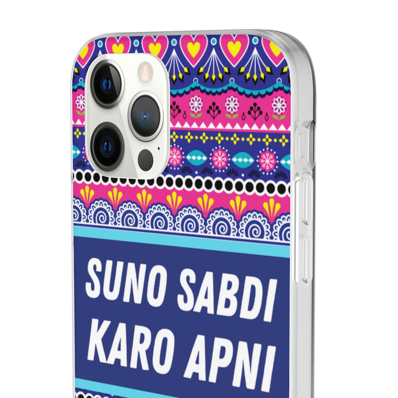 suno sabdi karo apni Flexi Cases - Phone Case by GTA Desi Store