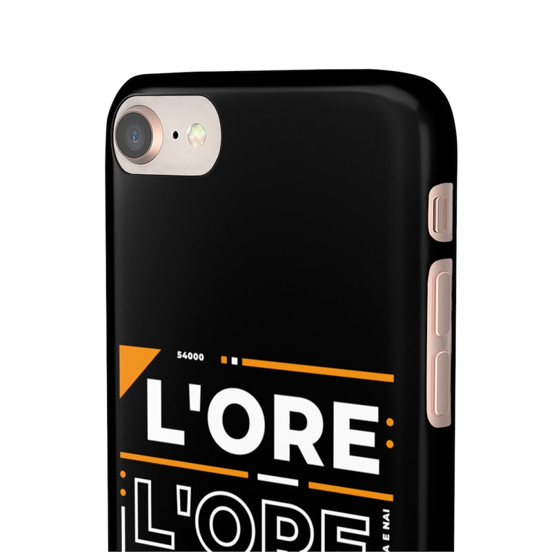 L'ore L'ore Ey Andey Wala Burger Jammeya E Nai Snap Cases iPhone or Samsung - iPhone 8 / Glossy - Phone Case by GTA Desi Store