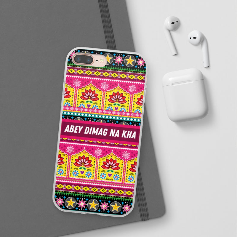 Abey Dimag Na Kha Flexi Cases - Phone Case by GTA Desi Store