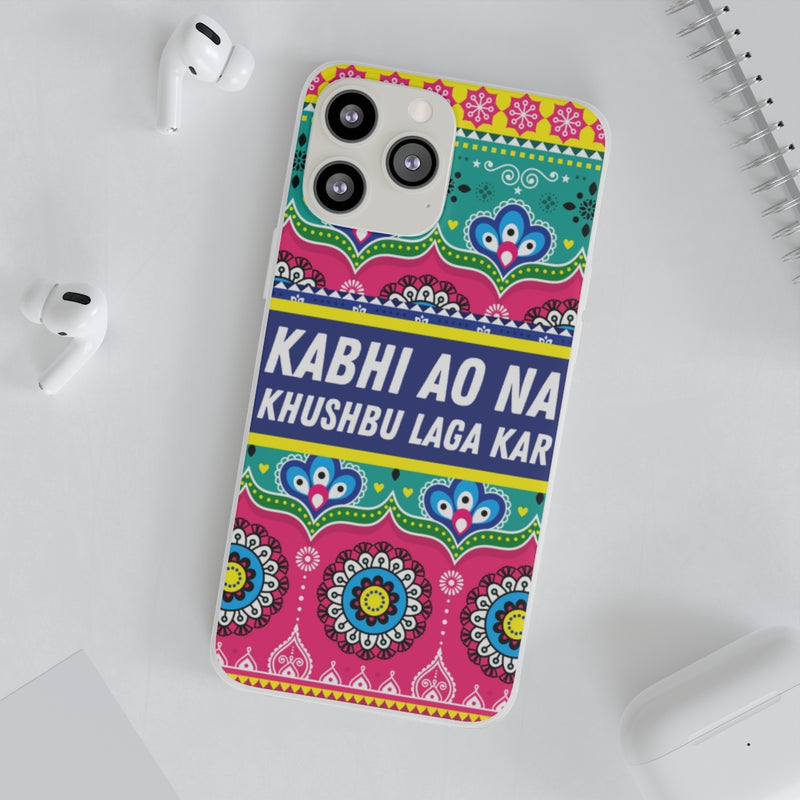 Kabhi Ao Na Khushbu Laga Kar Flexi Cases - Phone Case by GTA Desi Store