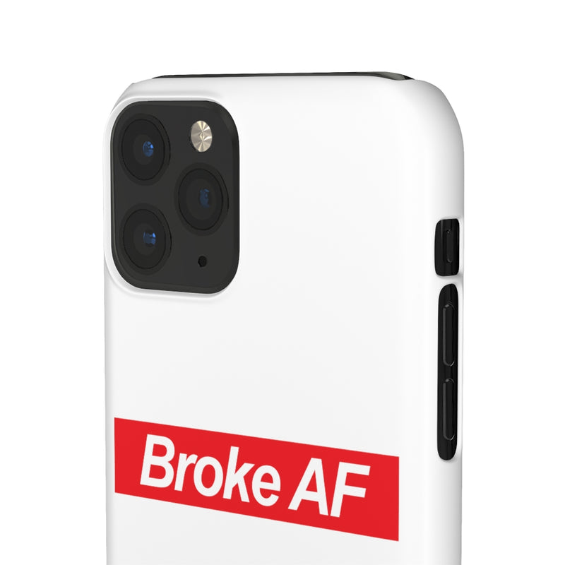 Broke AF Snap Cases iPhone or Samsung - iPhone 11 Pro / Matte - Phone Case by GTA Desi Store