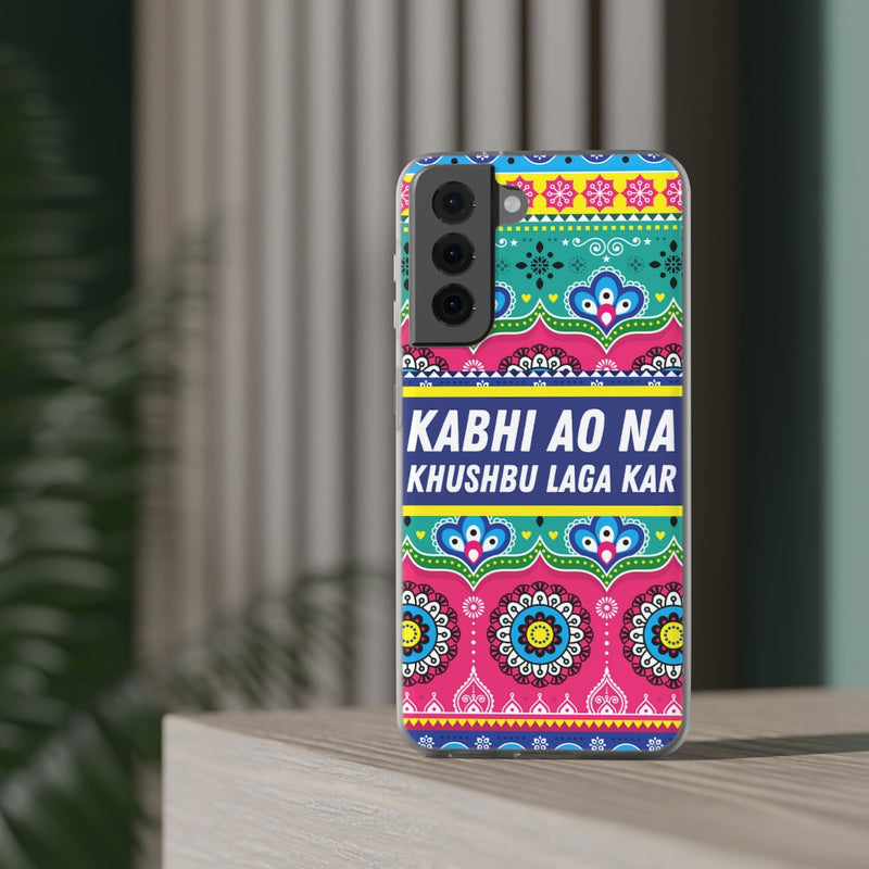 Kabhi Ao Na Khushbu Laga Kar Flexi Cases - Phone Case by GTA Desi Store