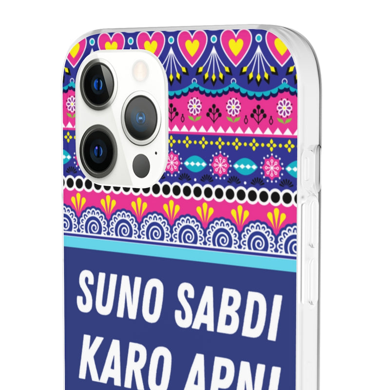 suno sabdi karo apni Flexi Cases - Phone Case by GTA Desi Store