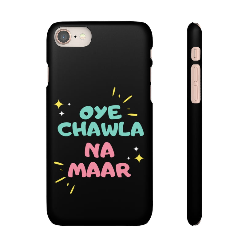 Oye Chawla Na Maar Youth Snap Cases iPhone or Samsung - Phone Case by GTA Desi Store