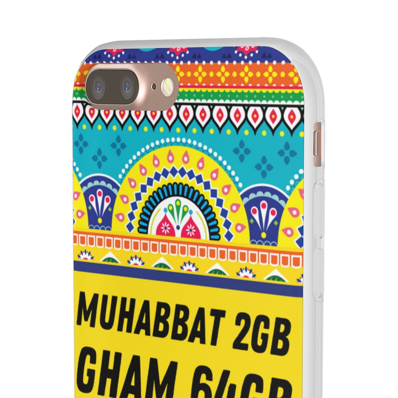 Muhabbat 2GB Gham 64GB Flexi Cases - Phone Case by GTA Desi Store