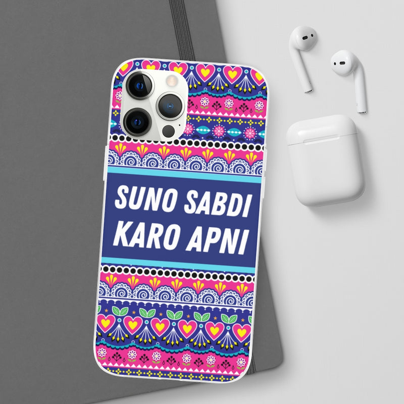 suno sabdi karo apni Flexi Cases - Phone Case by GTA Desi Store