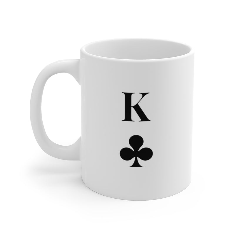 King of Clubs Ceramic Mugs (11oz\15oz\20oz) - Mug by GTA Desi Store