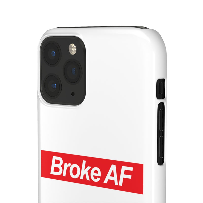 Broke AF Snap Cases iPhone or Samsung - iPhone 11 Pro / Glossy - Phone Case by GTA Desi Store