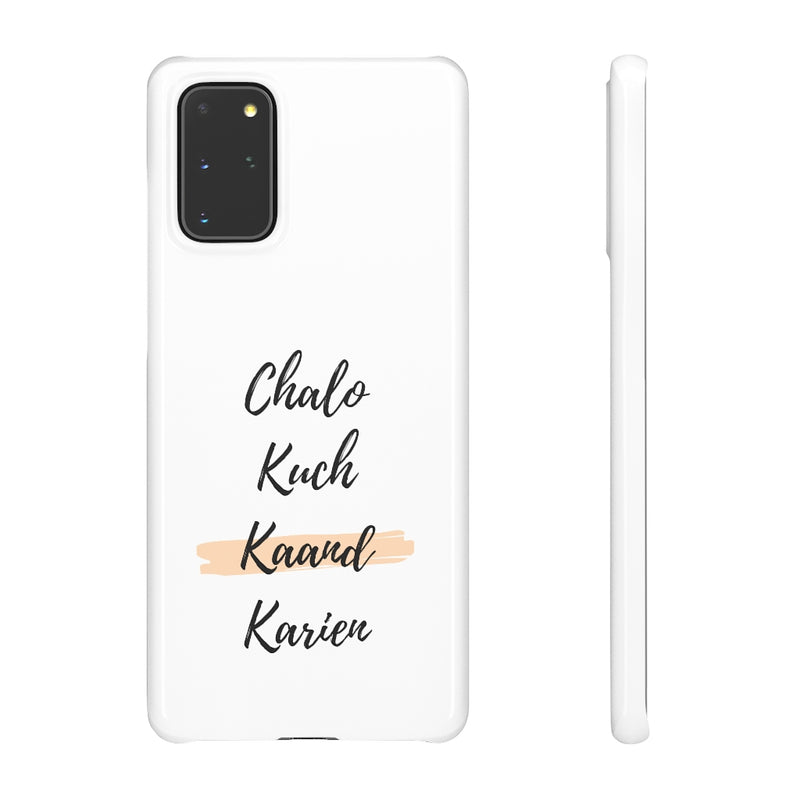 Chalo Kuch Kaand Karien Snap Cases iPhone or Samsung - Phone Case by GTA Desi Store