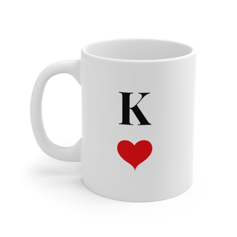 King of Hearts Ceramic Mugs (11oz\15oz\20oz) - Mug by GTA Desi Store