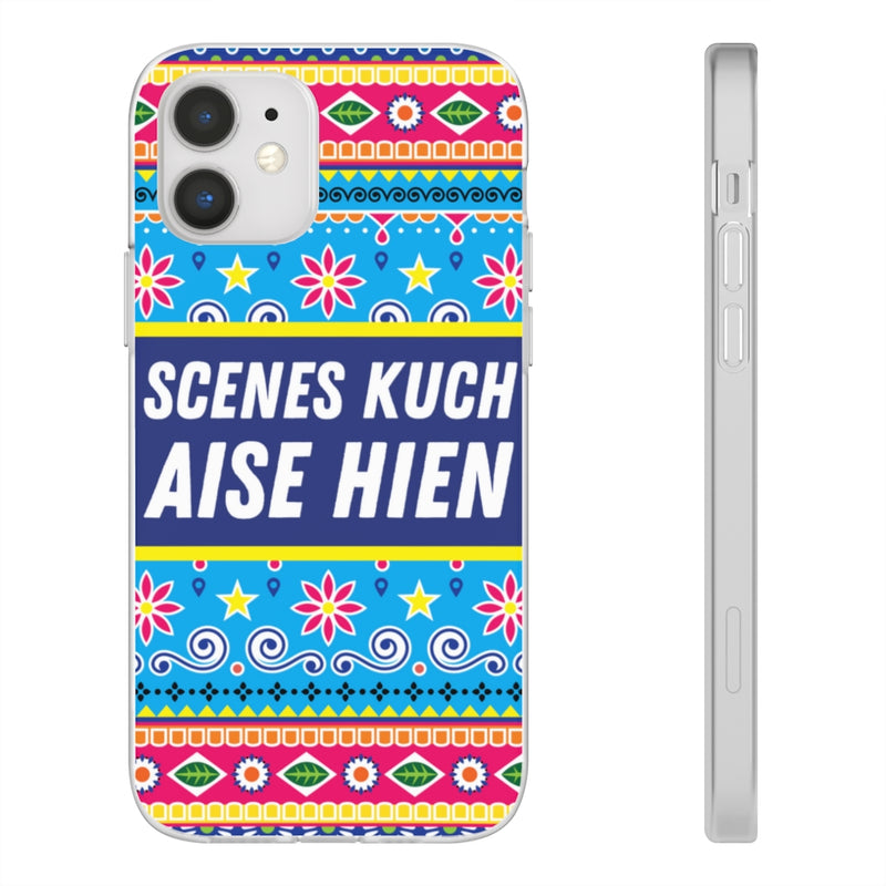 scenes kuch aise hien Flexi Cases - iPhone 12 - Phone Case by GTA Desi Store