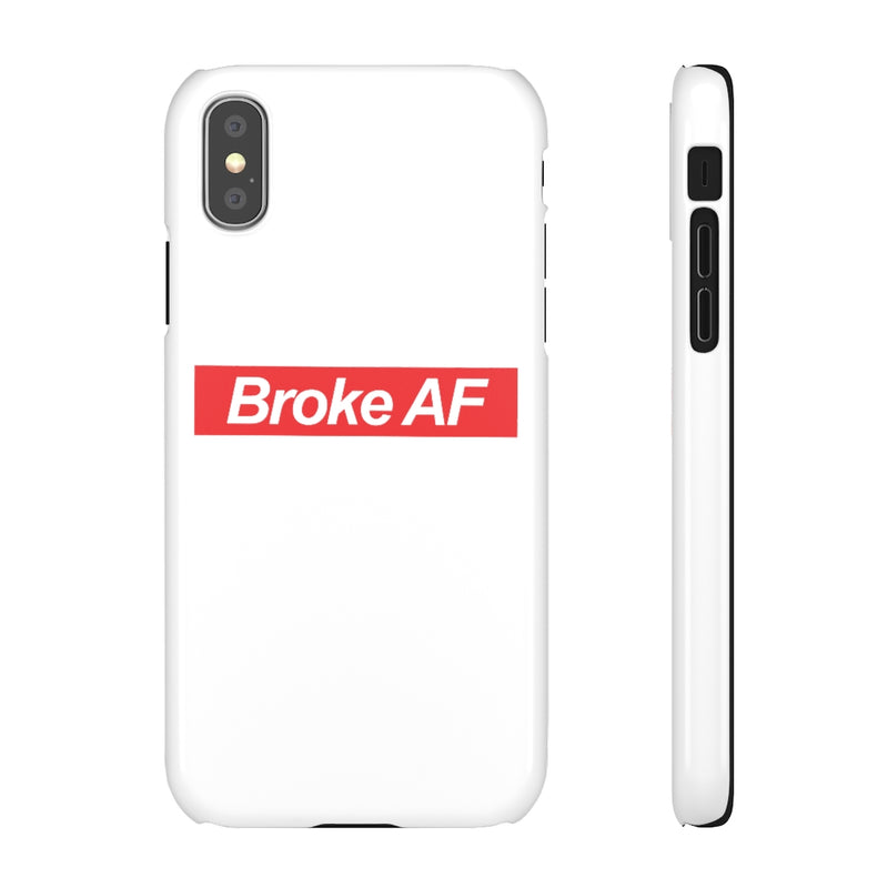 Broke AF Snap Cases iPhone or Samsung - Phone Case by GTA Desi Store