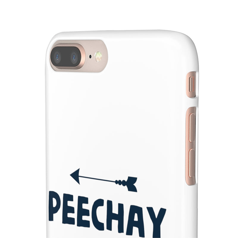 Peechay Dekho Peechay Snap Cases iPhone or Samsung - iPhone 8 Plus / Glossy - Phone Case by GTA Desi Store
