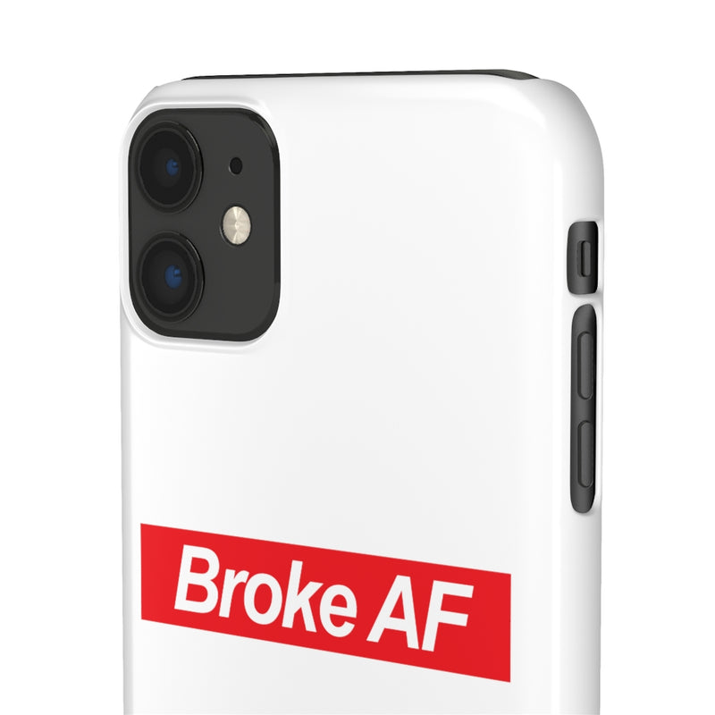 Broke AF Snap Cases iPhone or Samsung - iPhone 11 / Glossy - Phone Case by GTA Desi Store