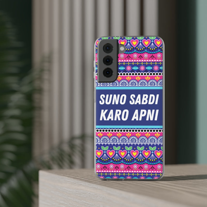 suno sabdi karo apni Flexi Cases - Phone Case by GTA Desi Store