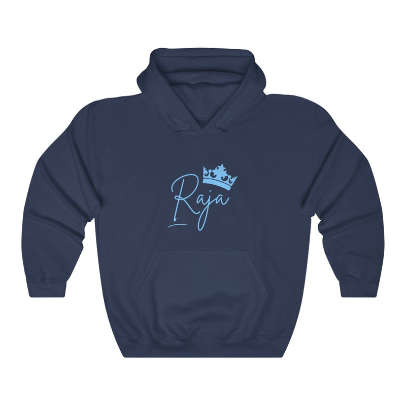 Raja Unisex Heavy Blend™ Hooded Sweatshirt - Navy / S - Hoodie by GTA Desi Store