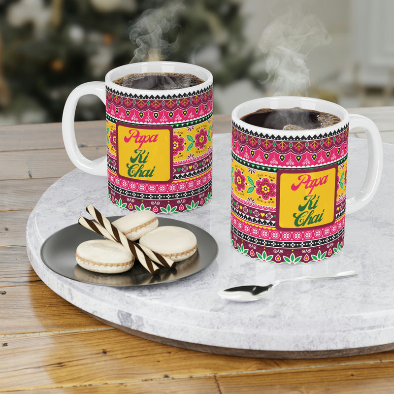 Papa Ki Chai Ceramic Mug (11oz)