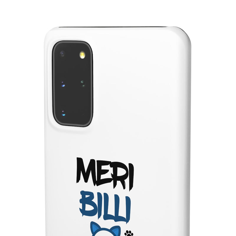 Meri Billi Menu Meow Snap Cases iPhone or Samsung - Samsung Galaxy S20+ / Matte - Phone Case by GTA Desi Store
