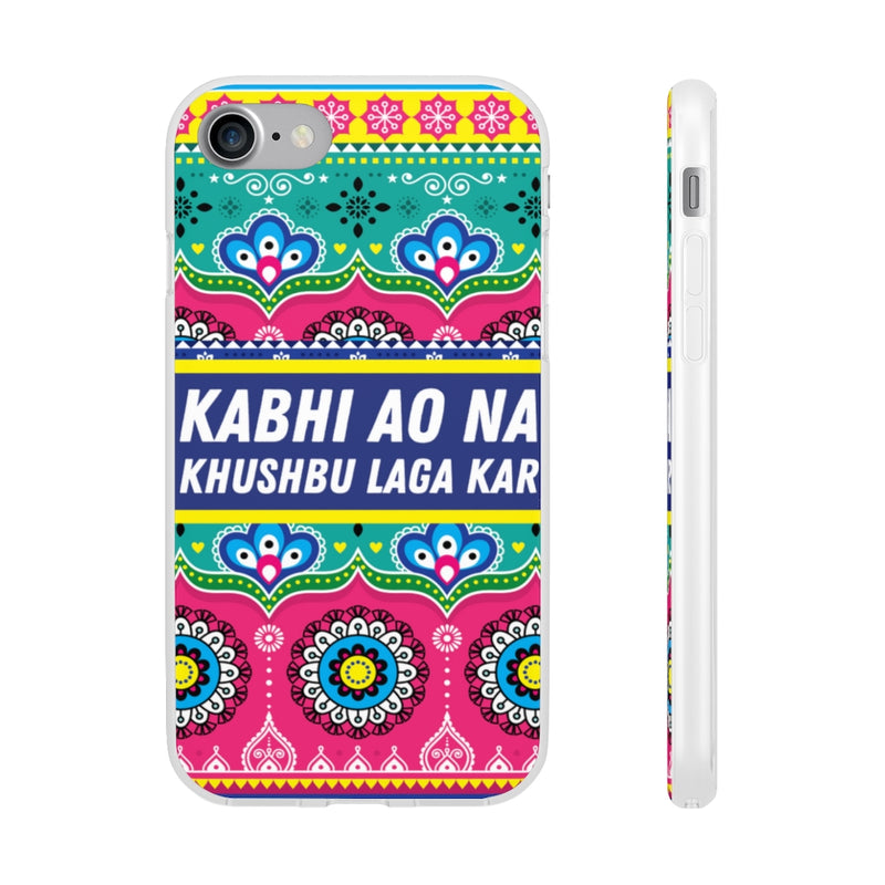 Kabhi Ao Na Khushbu Laga Kar Flexi Cases - iPhone 7 with gift packaging - Phone Case by GTA Desi Store