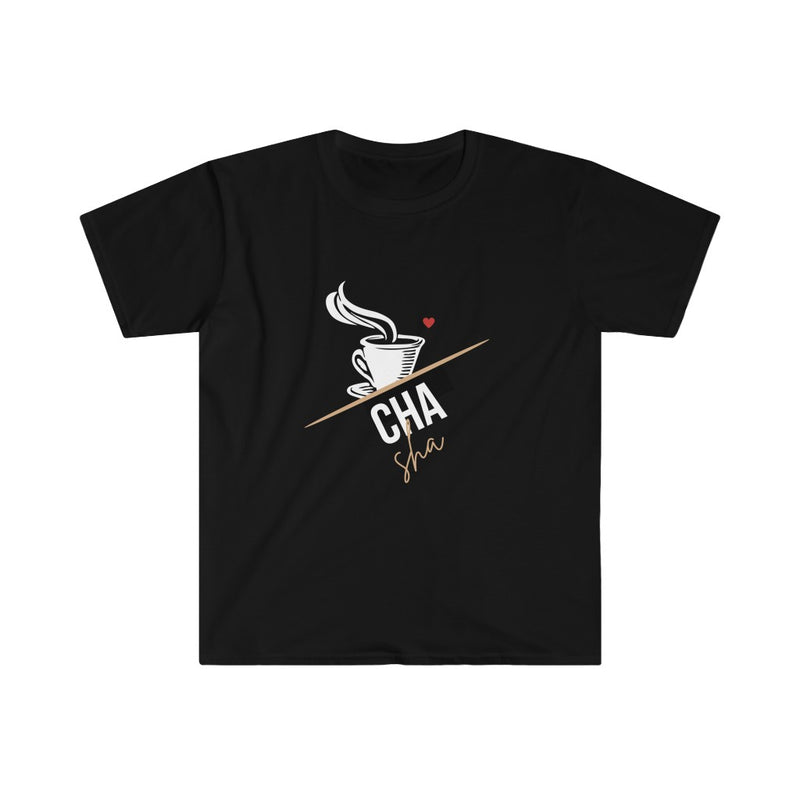 Cha Sha Unisex Softstyle T-Shirt - Black / S - T-Shirt by GTA Desi Store