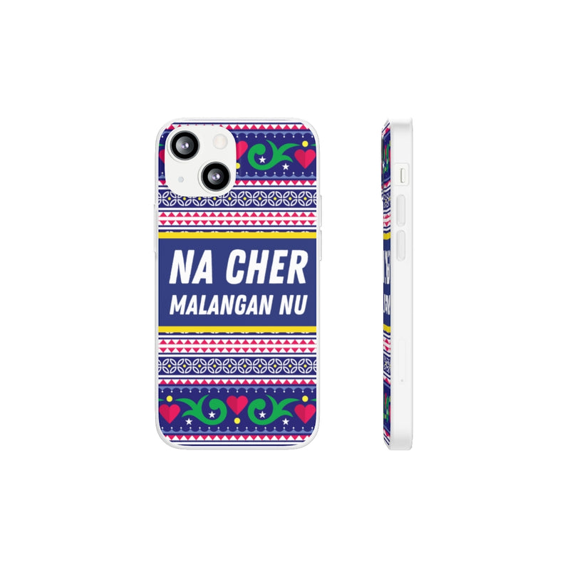 Na Cher Malangan Nu Flexi Cases - iPhone 13 Mini with gift packaging - Phone Case by GTA Desi Store